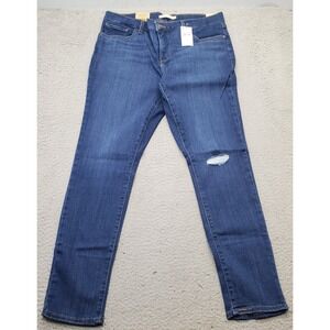 Levi's Jeans Womens 32/30 Blue Denim Stellar Stretch Mid-Rise 311 Shaping Skinny